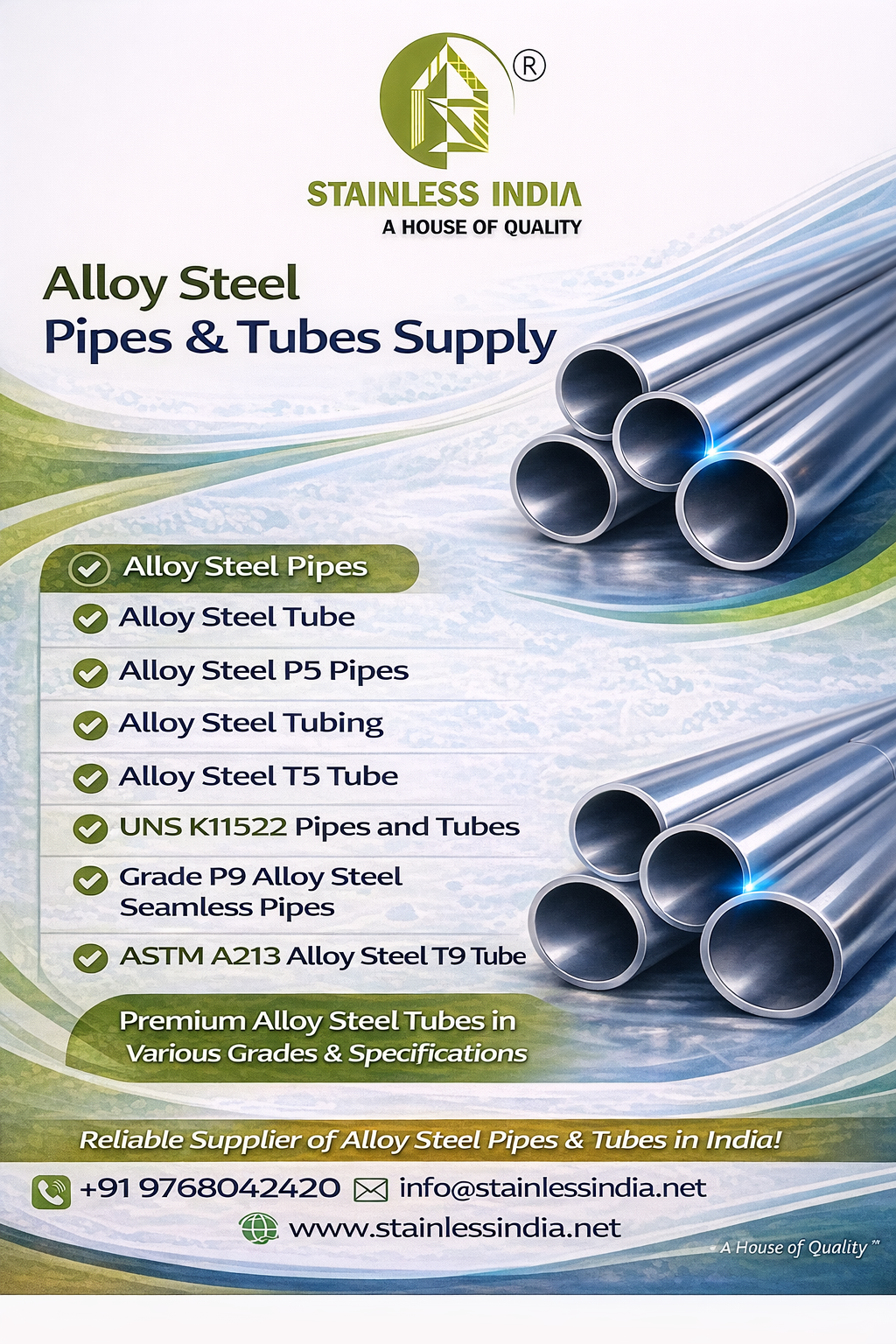 ASTM A335 P11 Alloy Steel Pipe
