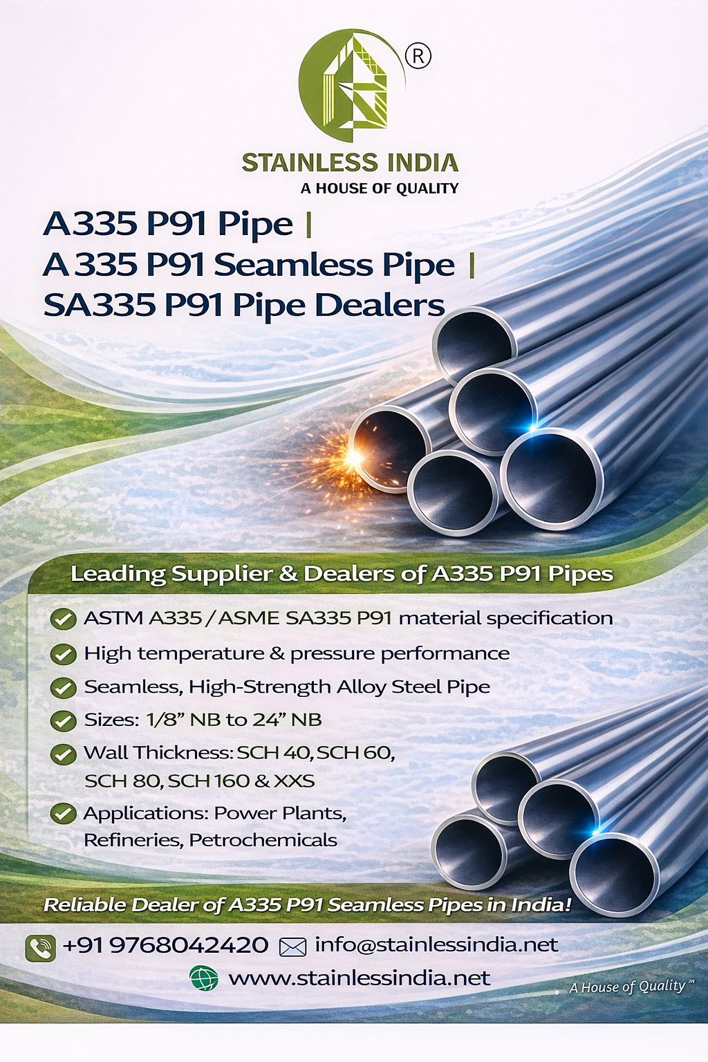 ASTM A335 P5 Alloy Steel Pipe