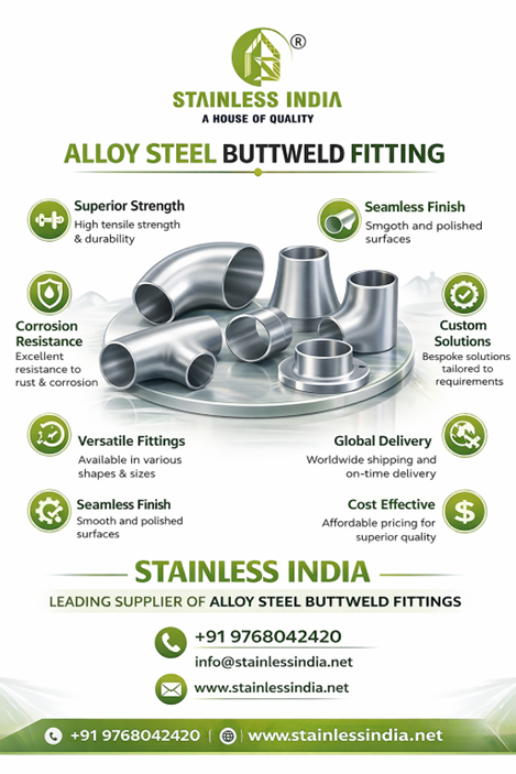 Chrome Moly Alloy Steel Pipe Fittings