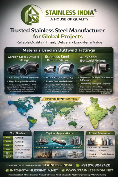 Carbon Steel Buttweld Pipe Fittings