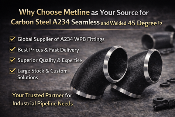 Carbon Steel Fittings for Oil and Gas Industry