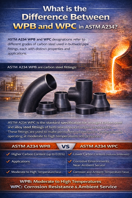 Carbon Steel Fittings for Petrochemical Plants