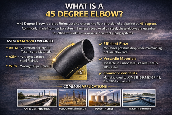 Carbon Steel Pipe Fittings Manufacturer and Exporter