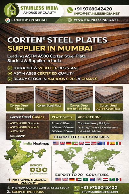 Corten Steel Plates ASTM A588