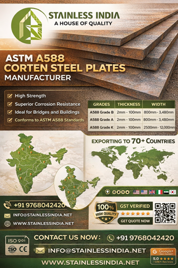 ASTM A588 Grade B Corten Plate