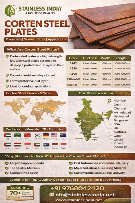 S355J2W Corten Steel Plate
