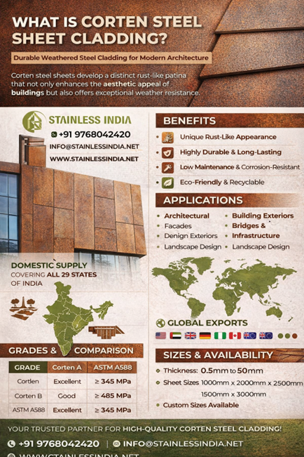 Industrial Corten Steel Plate Supplier