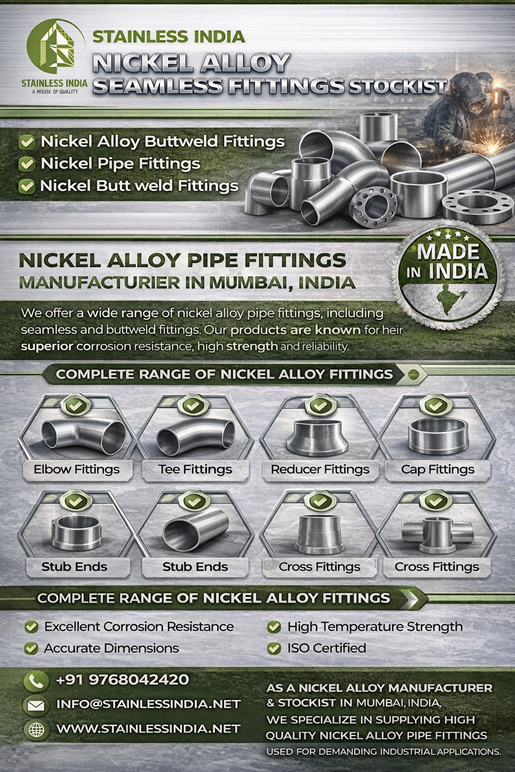 Monel Alloy Pipe Fittings Manufacturer