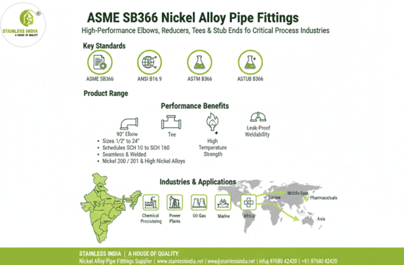High Temperature Nickel Alloy Fittings