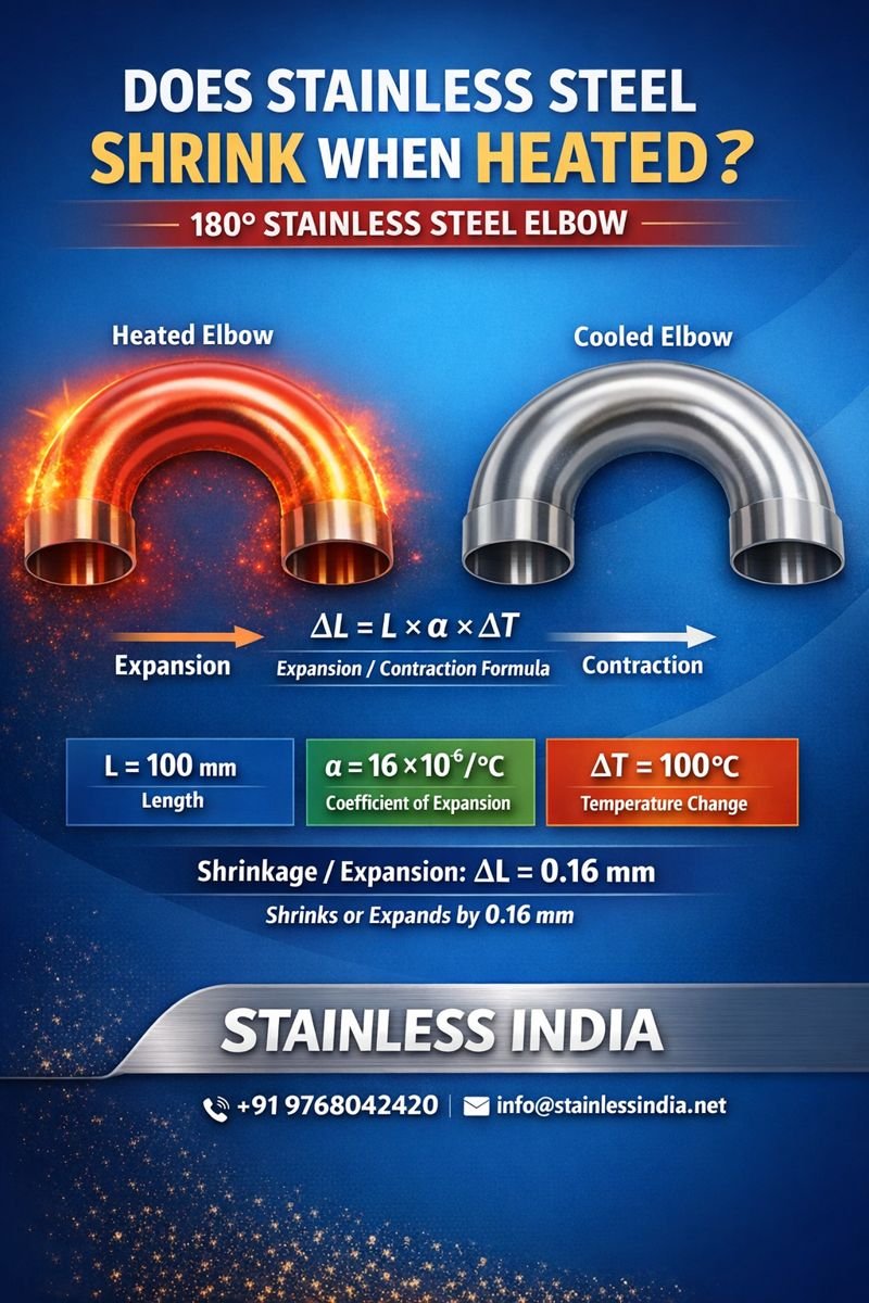 Stainless Steel Elbow for Oil and Gas Industry