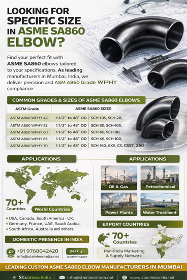 Industrial Grade WPHY Pipe Components