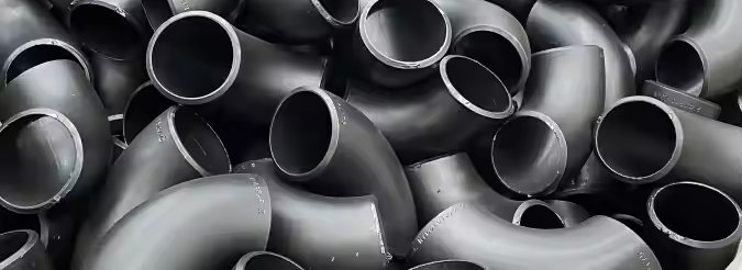 Carbon Steel Butt Weld Fittings ASTM A234 WPB Manufacturer in India