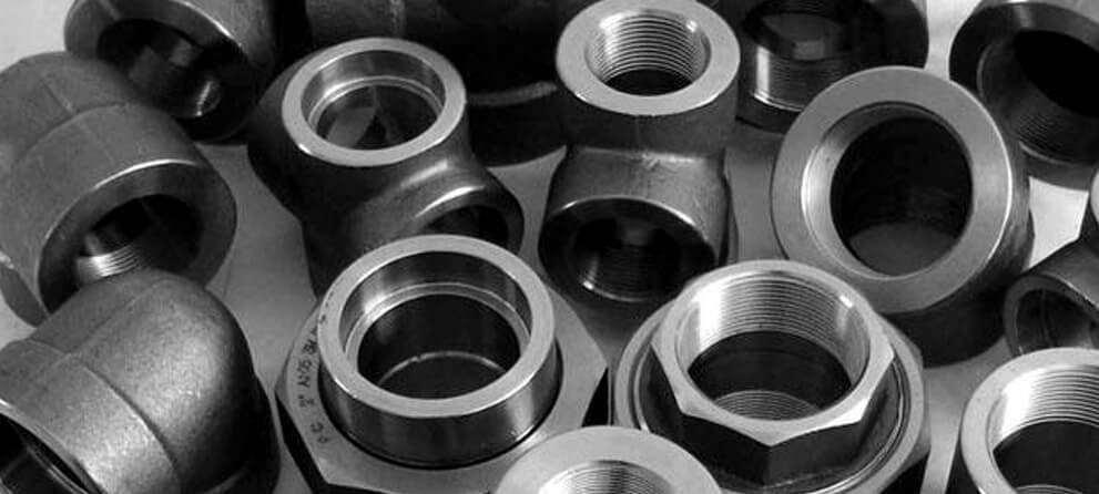 Carbon Steel Forged Fittings ASTM A105 Socket Weld and Threaded Manufacturer in India