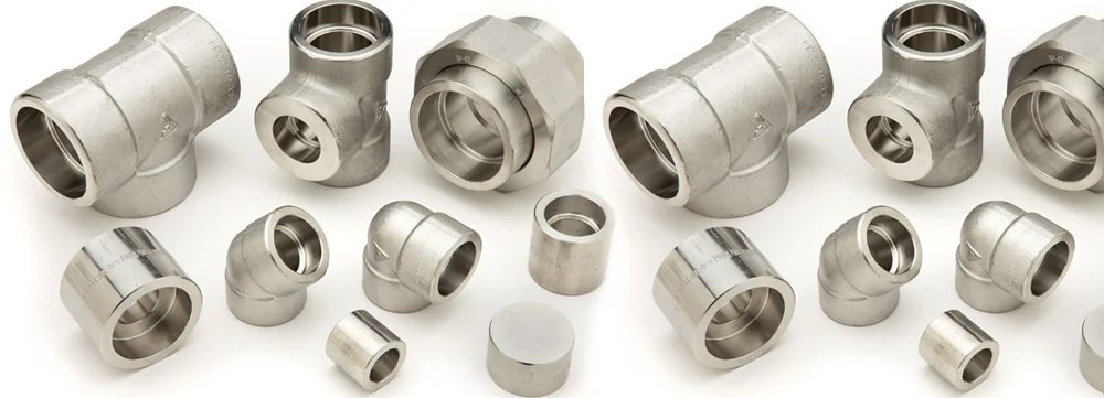 Nickel Alloy Forged Fittings - Inconel, Monel, Hastelloy Socket Weld and Threaded Fittings